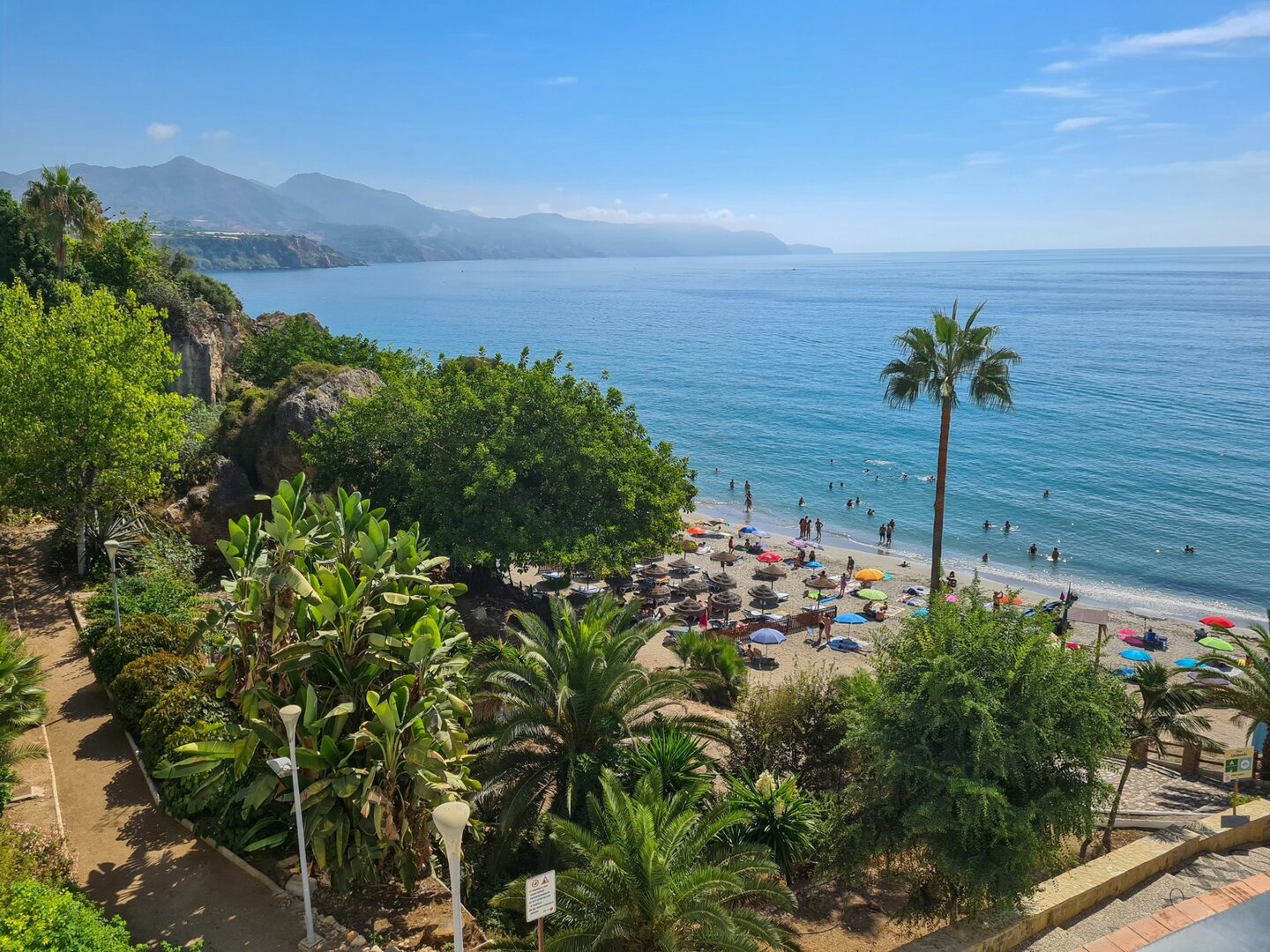 Thumbnail of a Nerja beach and Mediterranean gardens